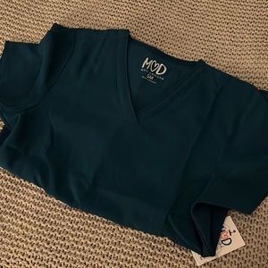 Mod Uniform scrubs - Caribbean blue top